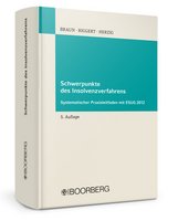 Cover "Schwerpunkte des Insolvenzverfahrens"